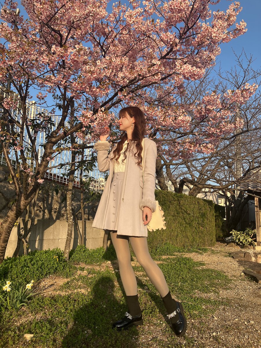 Автор блога и ранняя сакура 🌸
