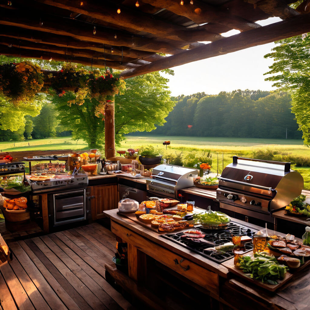 зона барбекю