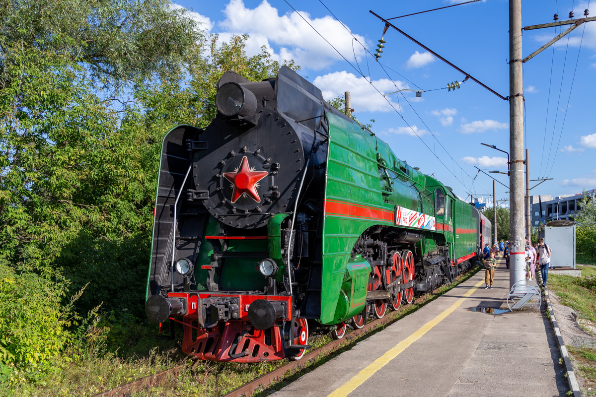 паровоз П36-0071 поезд № 6918 Нижний Новгород — Мыза
о.п. Проспект Гагарина
Россия, город Нижний Новгород