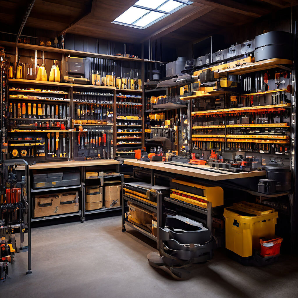 Стеллажи на даче