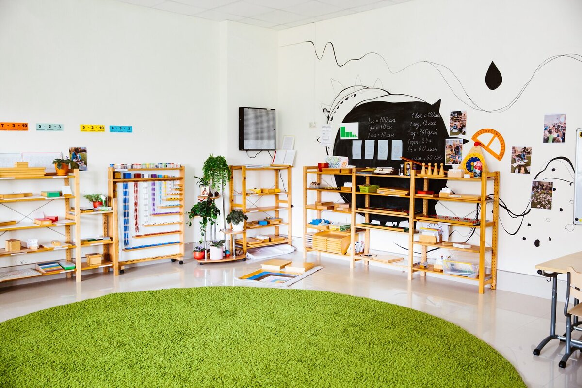 Пространство I, II и III-ей ступеней в Школе Великих Открытий, отделение Азарово.