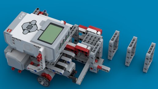 Lego EV3 Цепная реакция (инструкция)