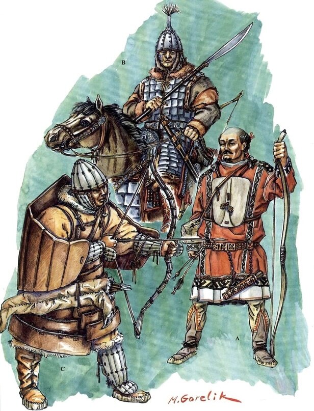 оин хантов и манси XVI-XVII вв. Художник Михаил Горелик