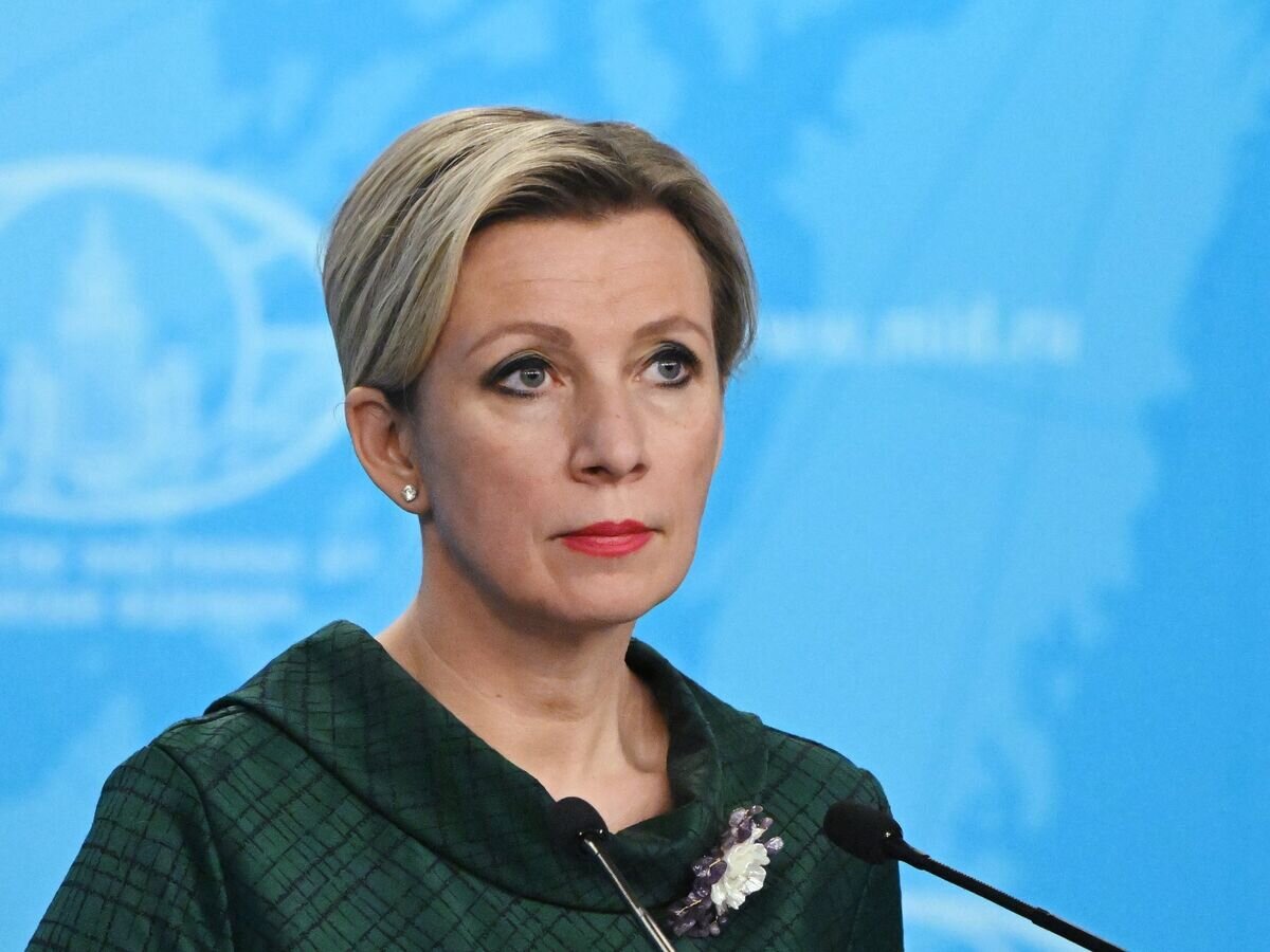    Брифинг официального представителя МИД России М. Захаровой© РИА Новости . Сергей Гунеев