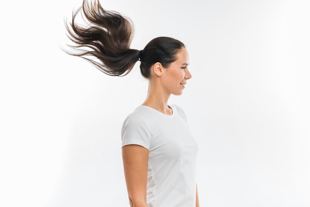 Прическа создана при помощи волюмайзера STARTAILER