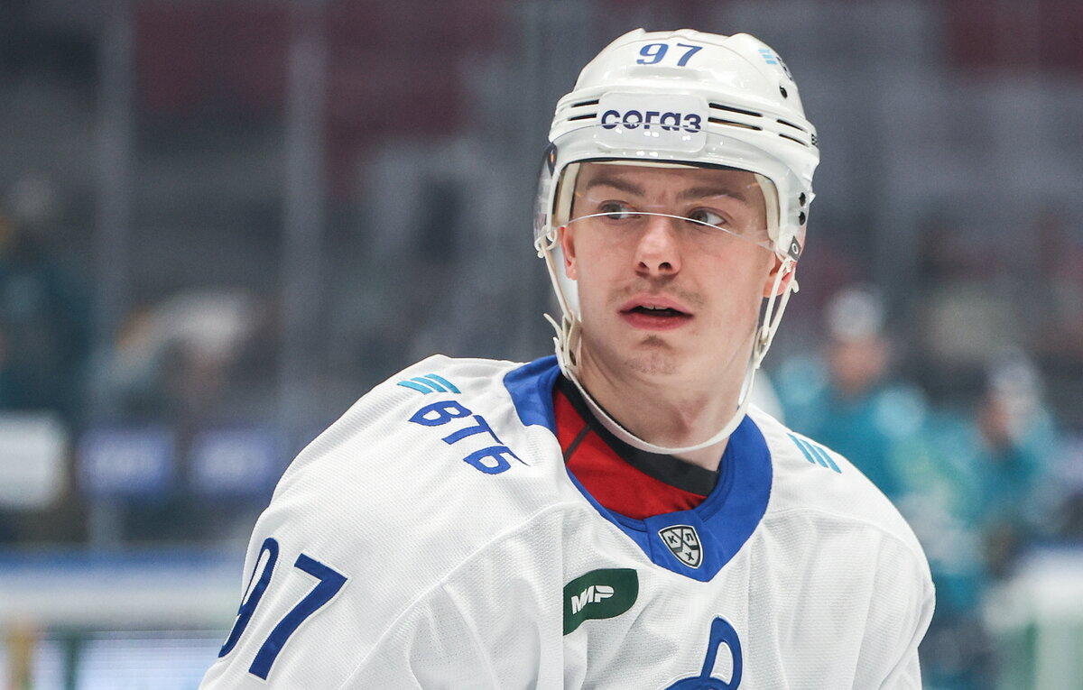    Нападающий "Динамо" Никита Гусев  Дмитрий Феоктистов/ТАСС