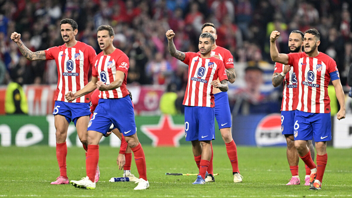 Недавний матч между Интером и Атлетико Мадридом