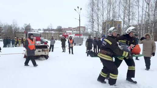 Команда СПСЧ - победители областных соревнований по ликвидации последствий ДТП