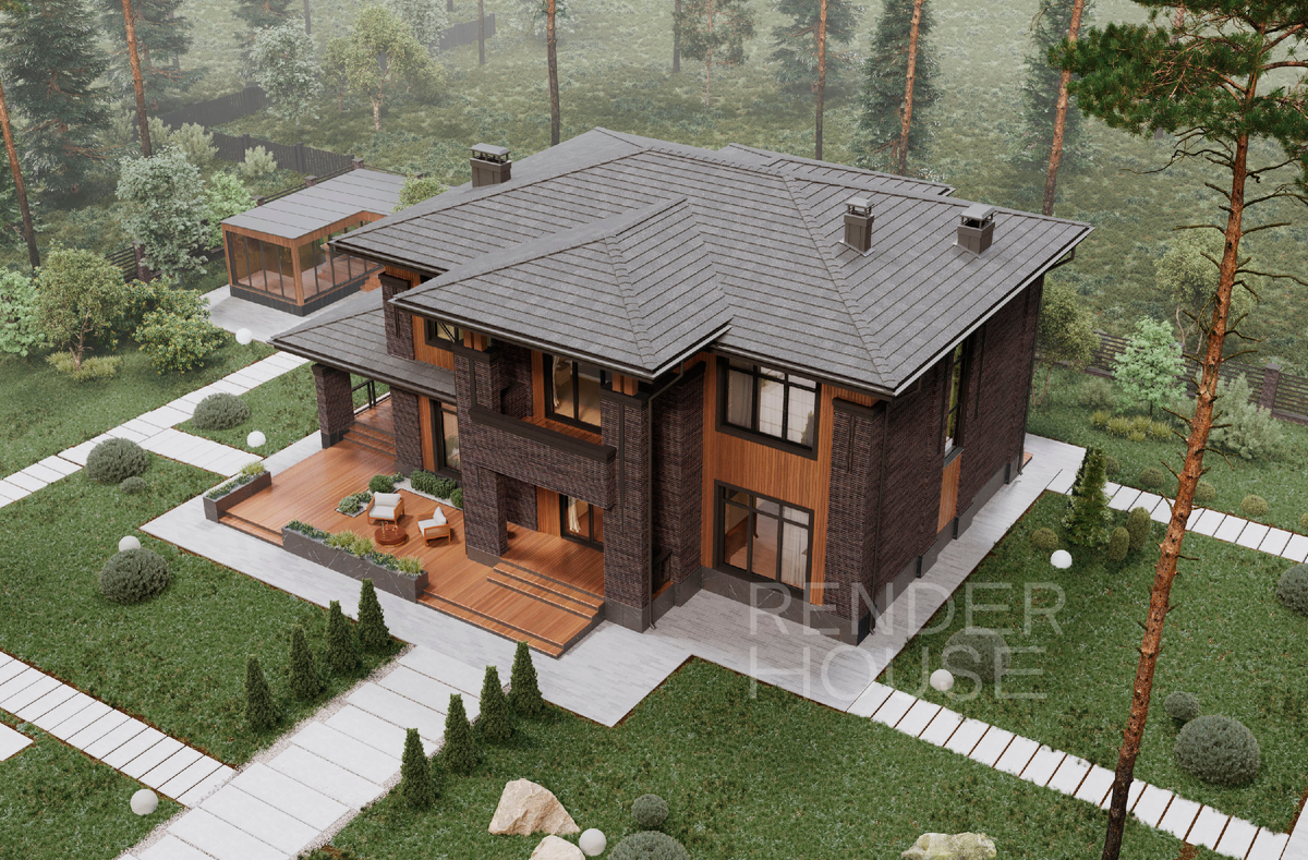 Проект ВИСКОНСИН, Render House