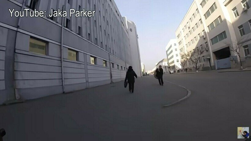    Редкое видео Пхеньяна, которое сделали во время прогулки на велосипеде