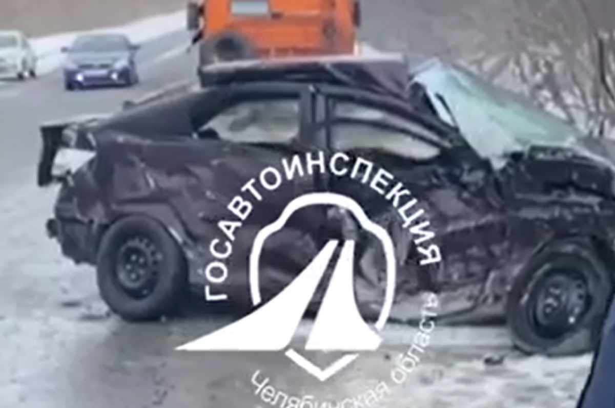    Два человека погибли при столкновении иномарок под Саткой