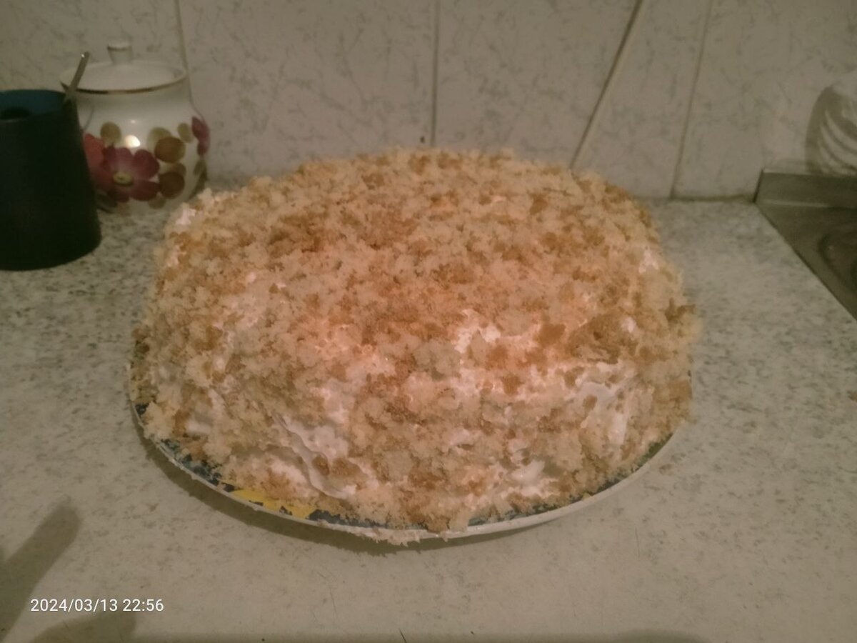 Торт Нарцисс. Фотография автора