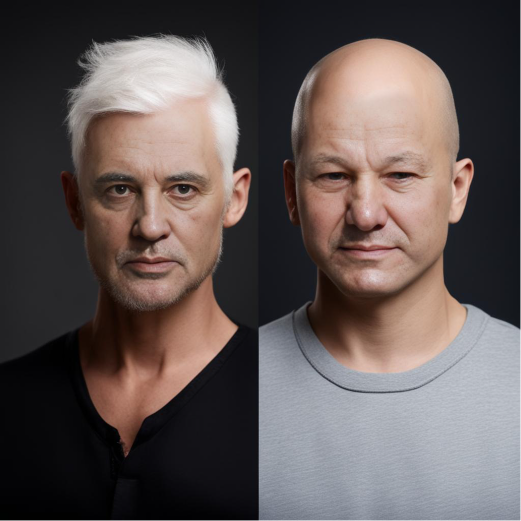 На картинке не Горбачев и Ельцин, а то какими их увидела нейросеть