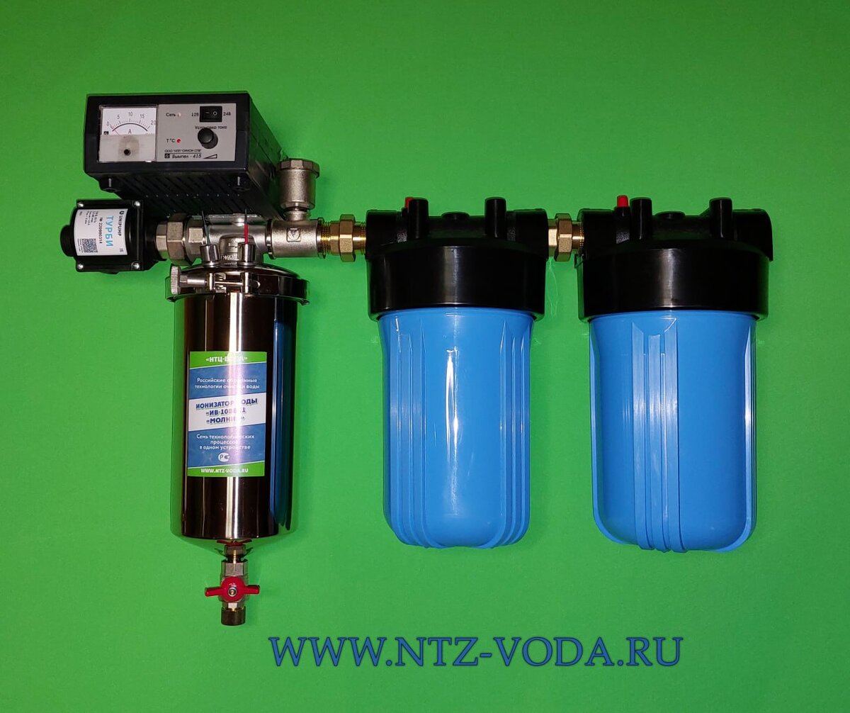 *Серия "1,5 М+П" - нерж. корпус + полимерные две ступени