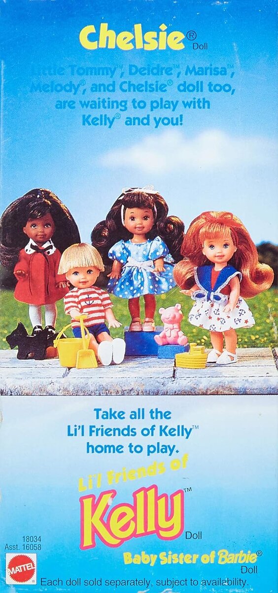 Chelsie Doll Li'l Friends of Kelly (1997). Фотографии взяты из открытых источников.