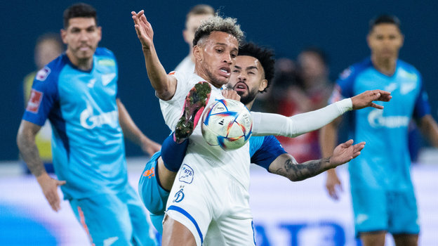    Бителло и Клаудиньо.Вячеслав Евдокимов ФК «Зенит»