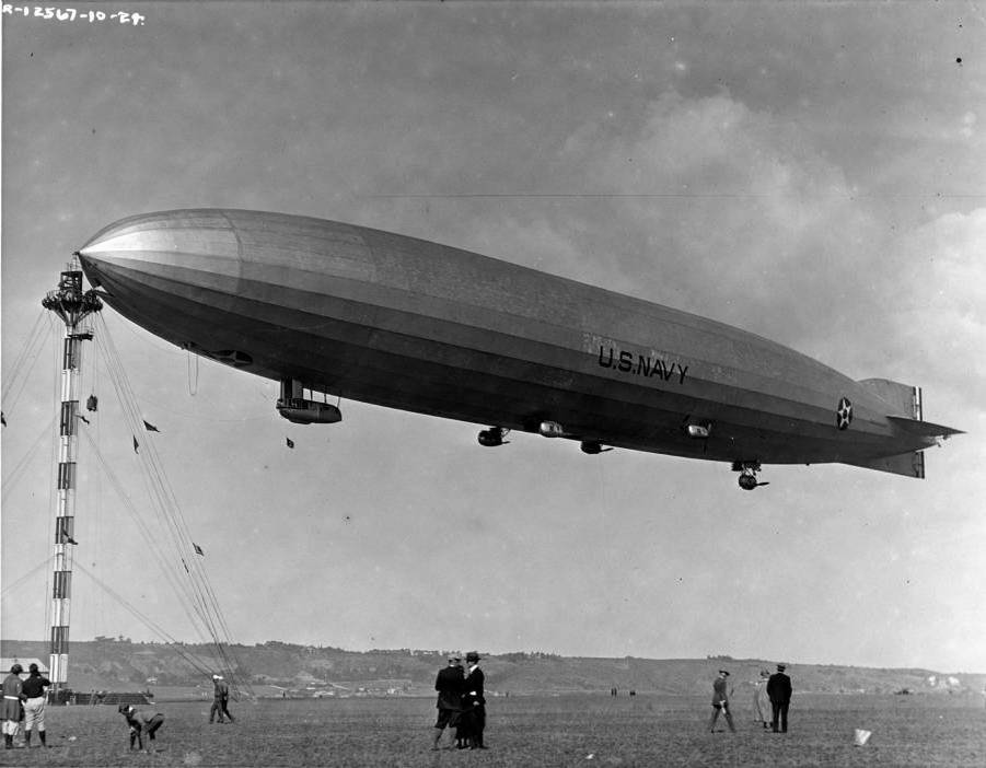 USS Shenandoah в Сан-Диего (фото: Wikimedia Commons/ Fred Wallace Special Collection)