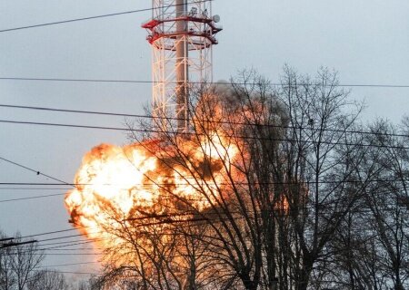    ВКС РФ уничтожили в приграничных Харькове и Сумах телецентры и телевышки