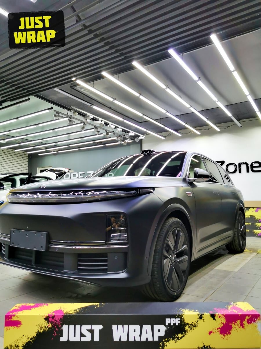 Оклеенный Li L7 в студии Wrapni - официальном установочном центре пленок Justwrrap™