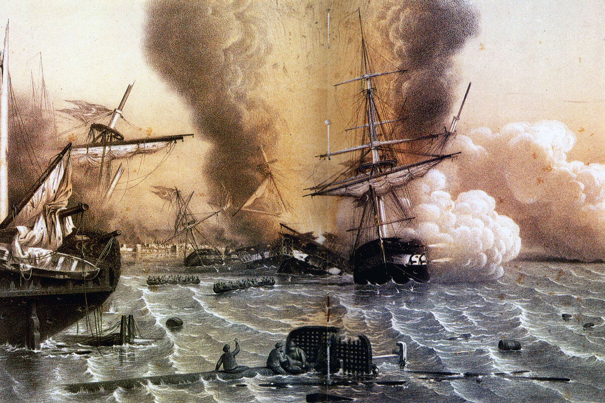 © фото из интернета | 🚢 Синопское сражение 1853:⚓️ морское сражение, которое изменило историю парусного флота 🔥