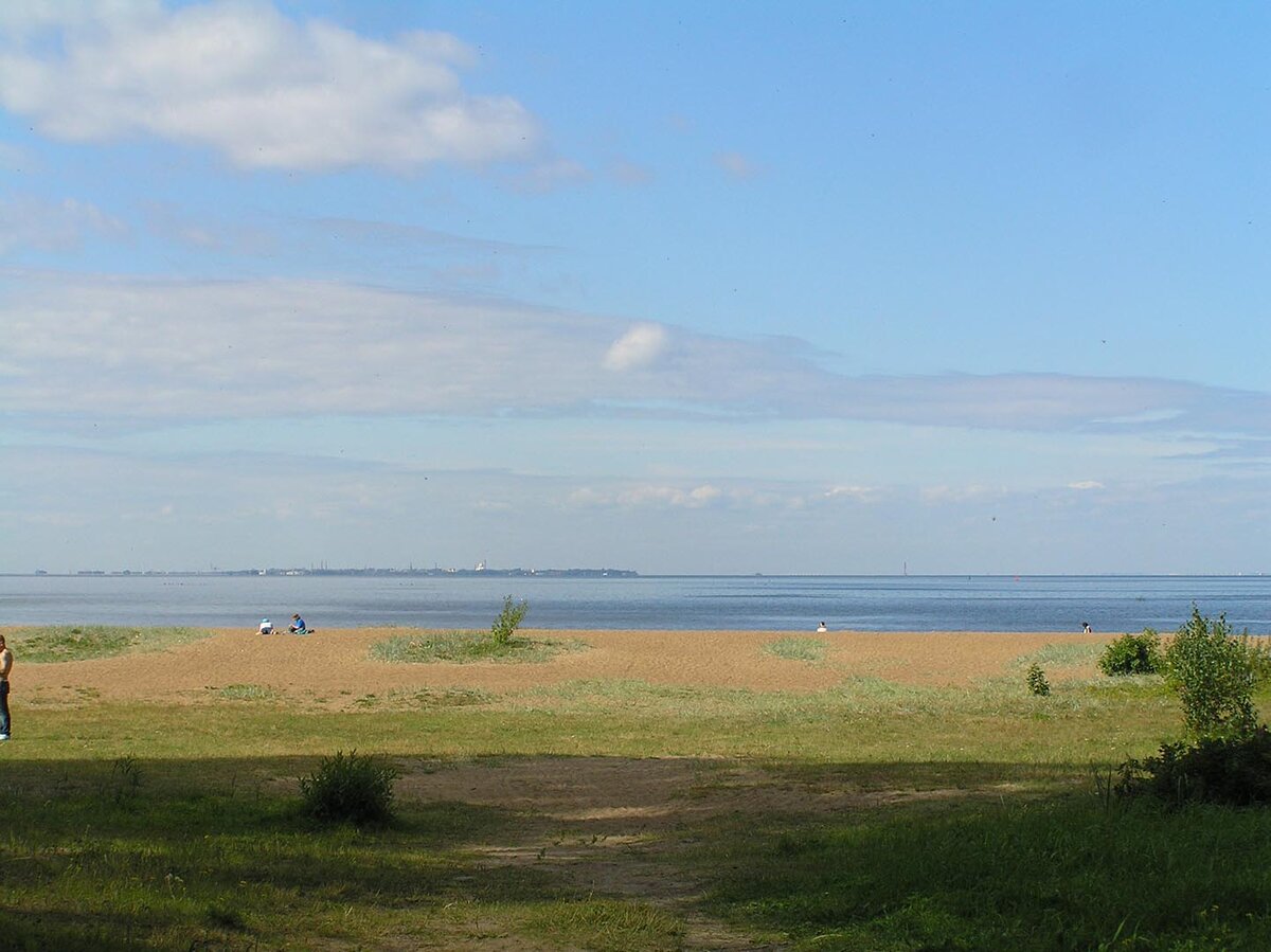 Пляж парка "Александрия"