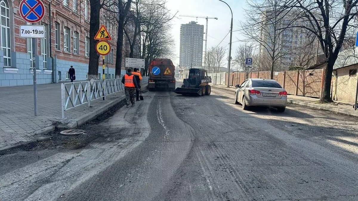 Больше трех километров отремонтируют в Краснодаре по улице Седина |  Кубаньпресс | Дзен