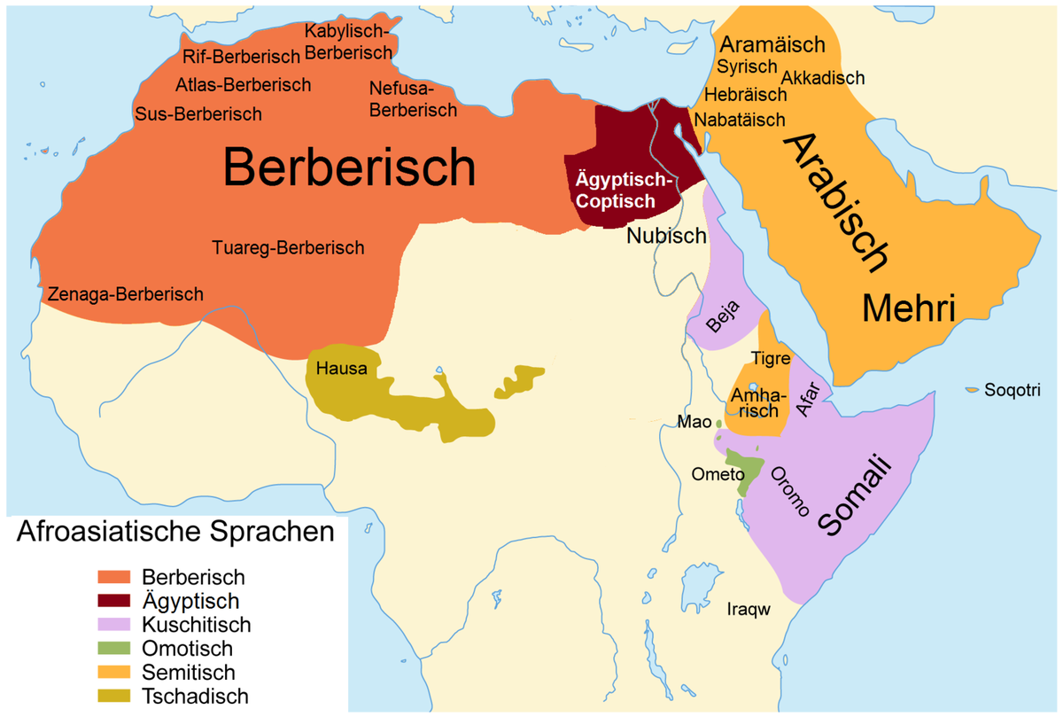 Афразийская языковая семья карта. Семитские языки карта. Расселение берберов. Семитская языковая семья карта.