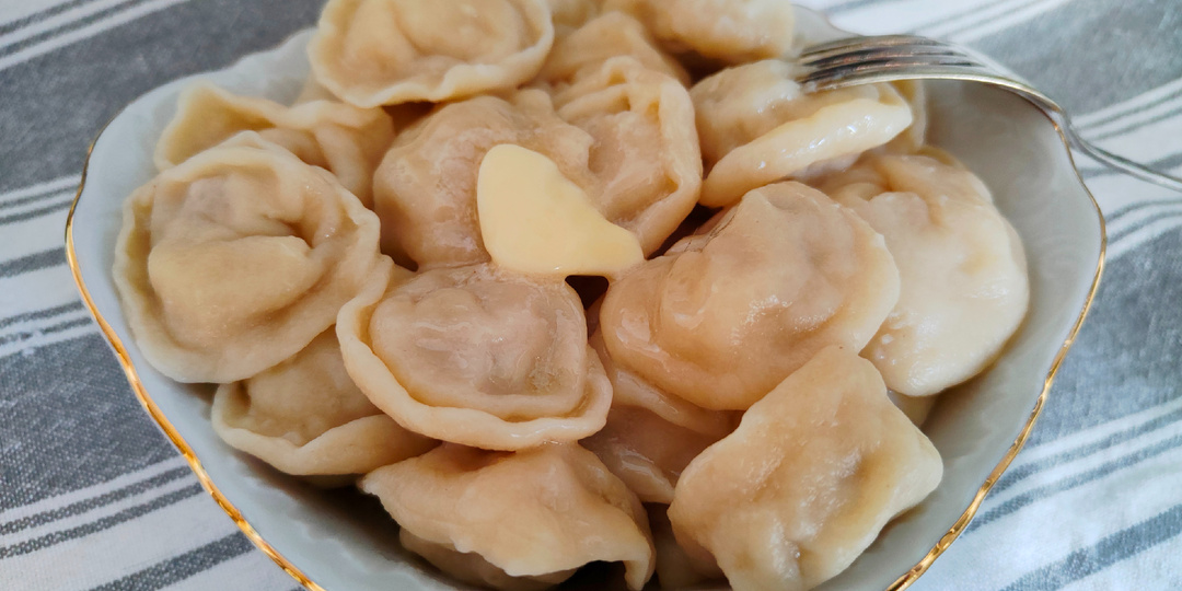 Пельмени домашние - постное тесто на пельмени, манты, хинкали, вареники 🥟