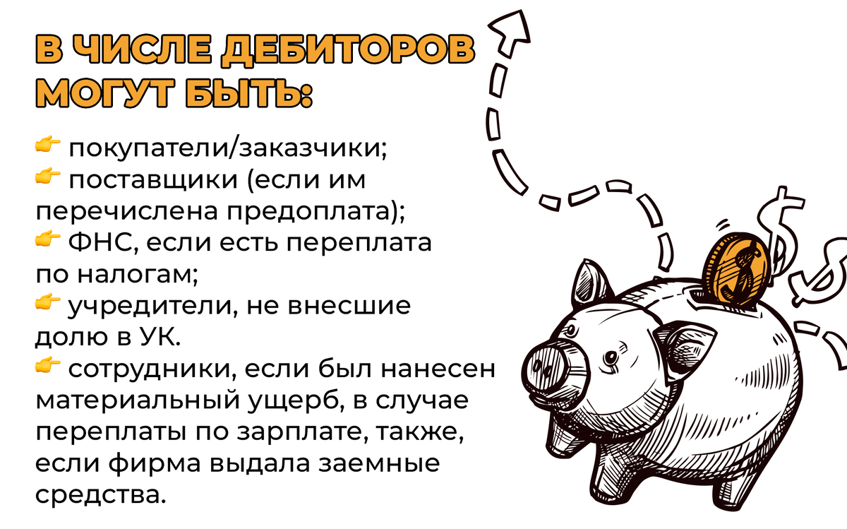 Кредиторская и дебиторская задолженности. Как ими управлять? | Финвед |  Управленческий учет на аутсорсе | Дзен