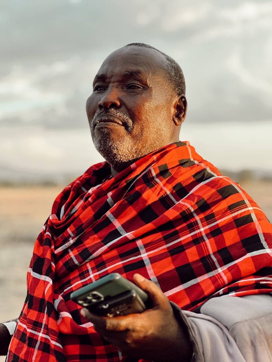 Вождь племени масаев, автор фото Константин Анисимов.