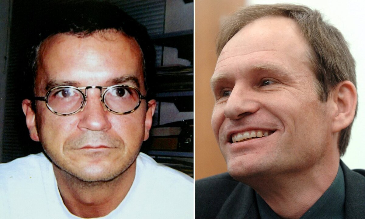 слева Брандес, справа Майвес