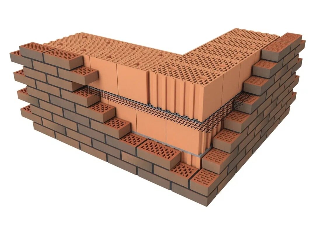 В качестве внутренней отделки для керамических блоков рекомендуется использовать штукатурку