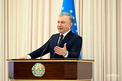 Шавкат Мирзиёев. Фото пресс-службы президента Узбекистана