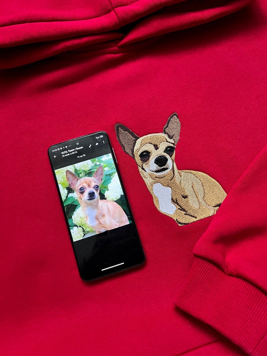 Вышивка вашего питомца