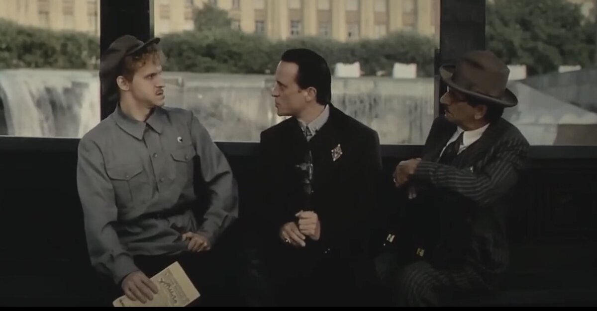 Первая встреча Профессора черной магии на Патриарших прудах 