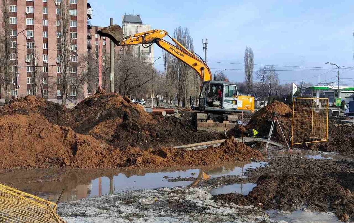 Для строительства дублёра Московского проспекта в Воронеже на улице 60-й  Армии переносят инженерные сети | Горком36 | Воронеж | Дзен