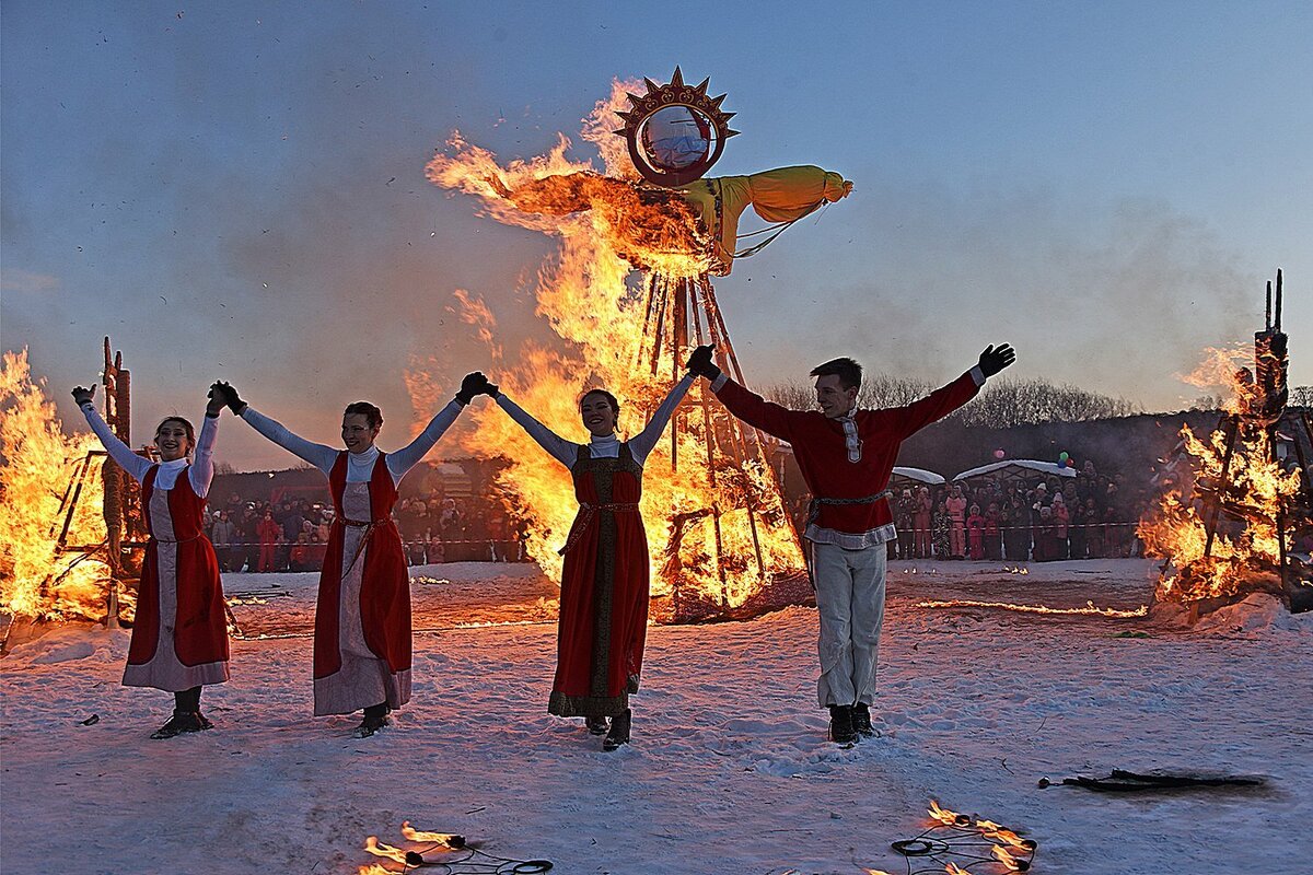 Масленица и поныне останется одним из любимых народных праздников, связанных с массой древних обрядов. Фото из сети