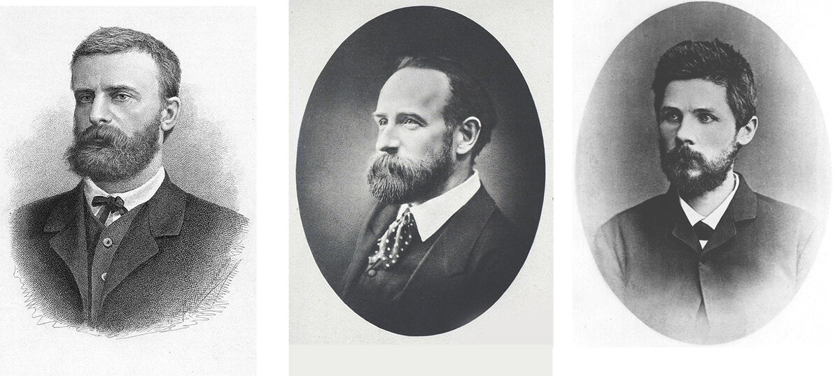 Л.В. Даль, К. К. Рахау, Ф. И. Чагин