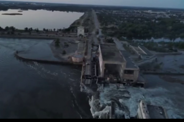    ​Почему опять наполняется Каховское водохранилище?