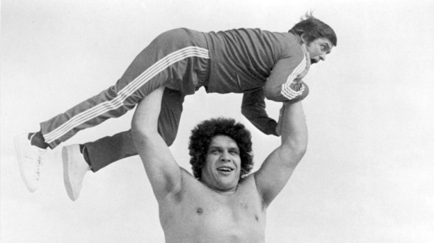 Андре Гигант в деле. Фото --