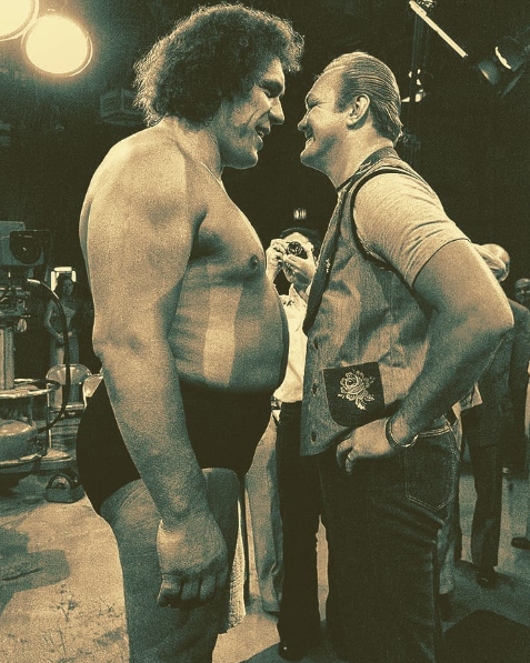 Андре Гигант (слева). Фото --