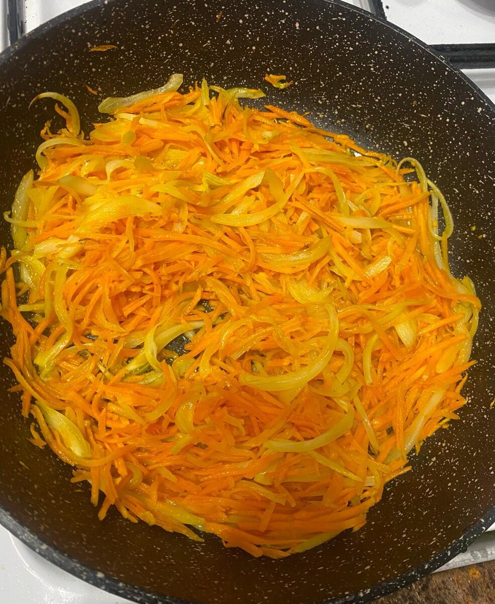 Обжариваем до мягкости