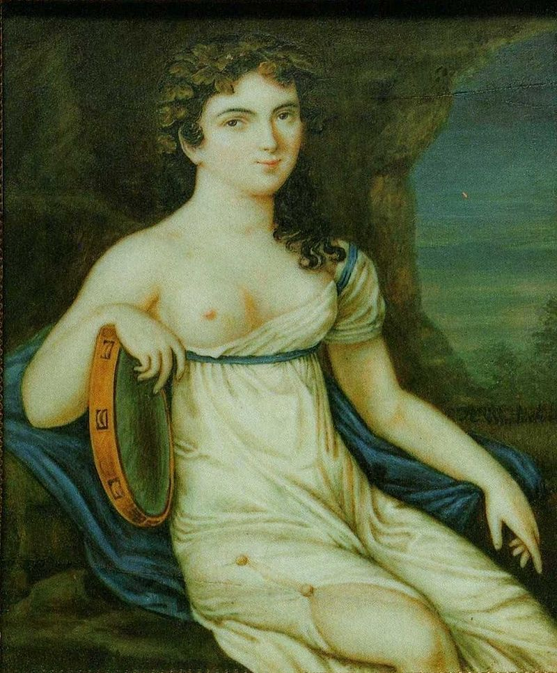 А.Истомина в 1815 году. 