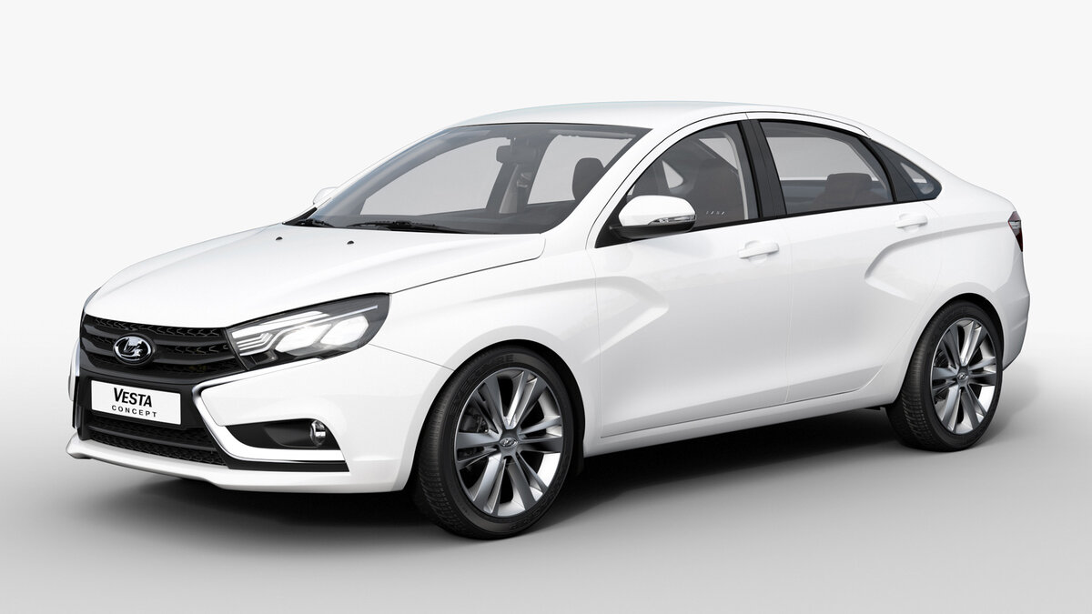 Лада Веста, которую выиграл симпатичный музыкант из Белгорода.