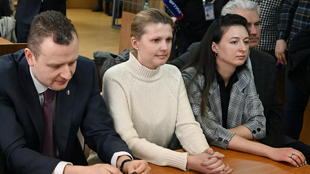 © РИА Новости / Алексей Майшев. Марина Ракова, проходящая по делу о мошенничестве в особо крупном размере, в Никулинском суде Москвы