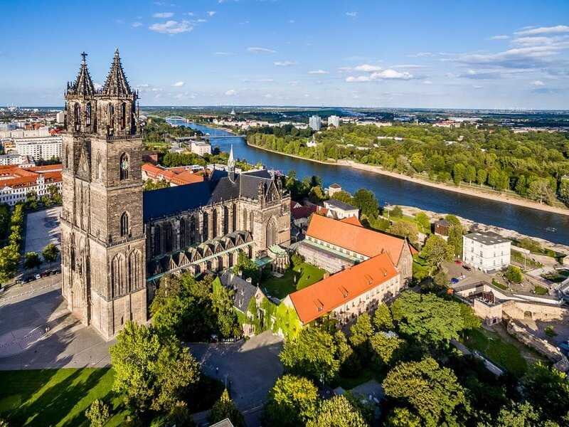 Главная достопримечательность г. Магдебурга.