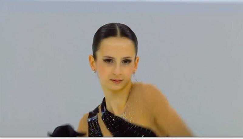     София Дзепка. Скриншот с видео. Ист. — сайт Первого канала Фотография взята из открытых источников.