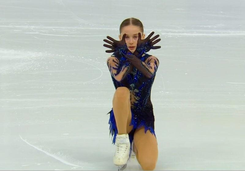     Маргарита Базылюк. Скриншот с видеотрансляции. Ист. — сайт Первого канала Фотография взята из открытых источников.