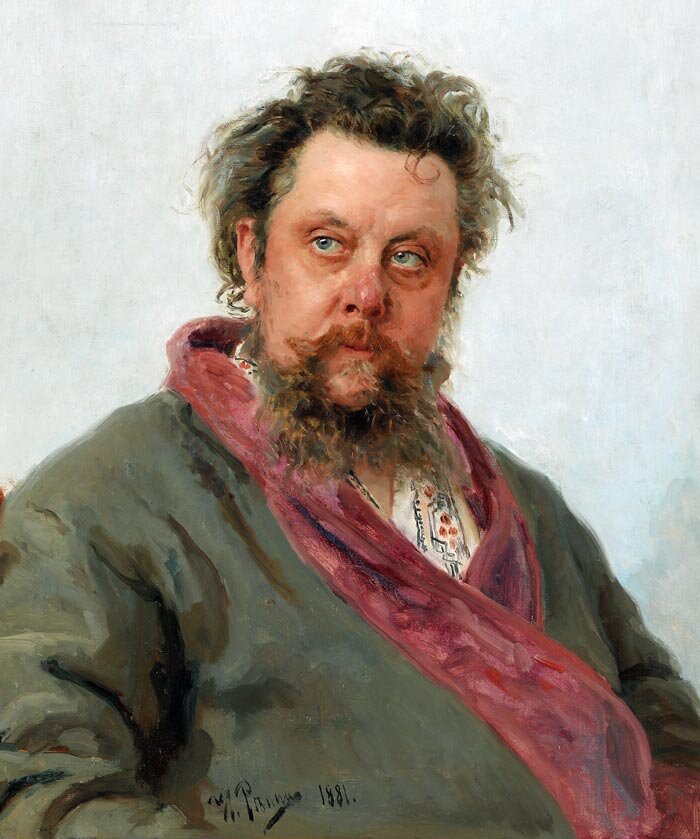 Илья Репин - Портрет Мусоргского, 5 марта 1881 года