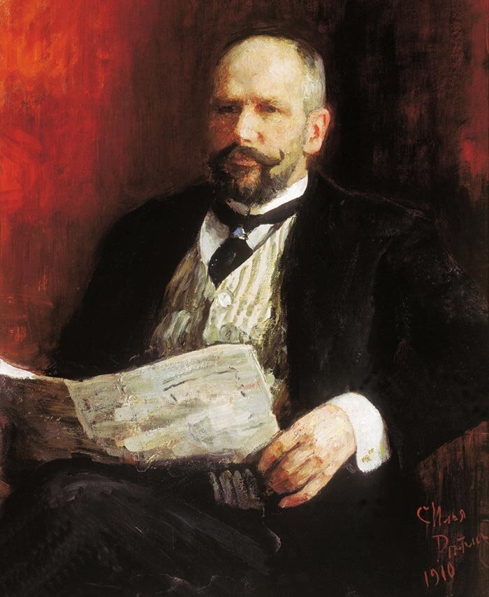 Илья Репин - Портрет Петра Столыпина, 1910.